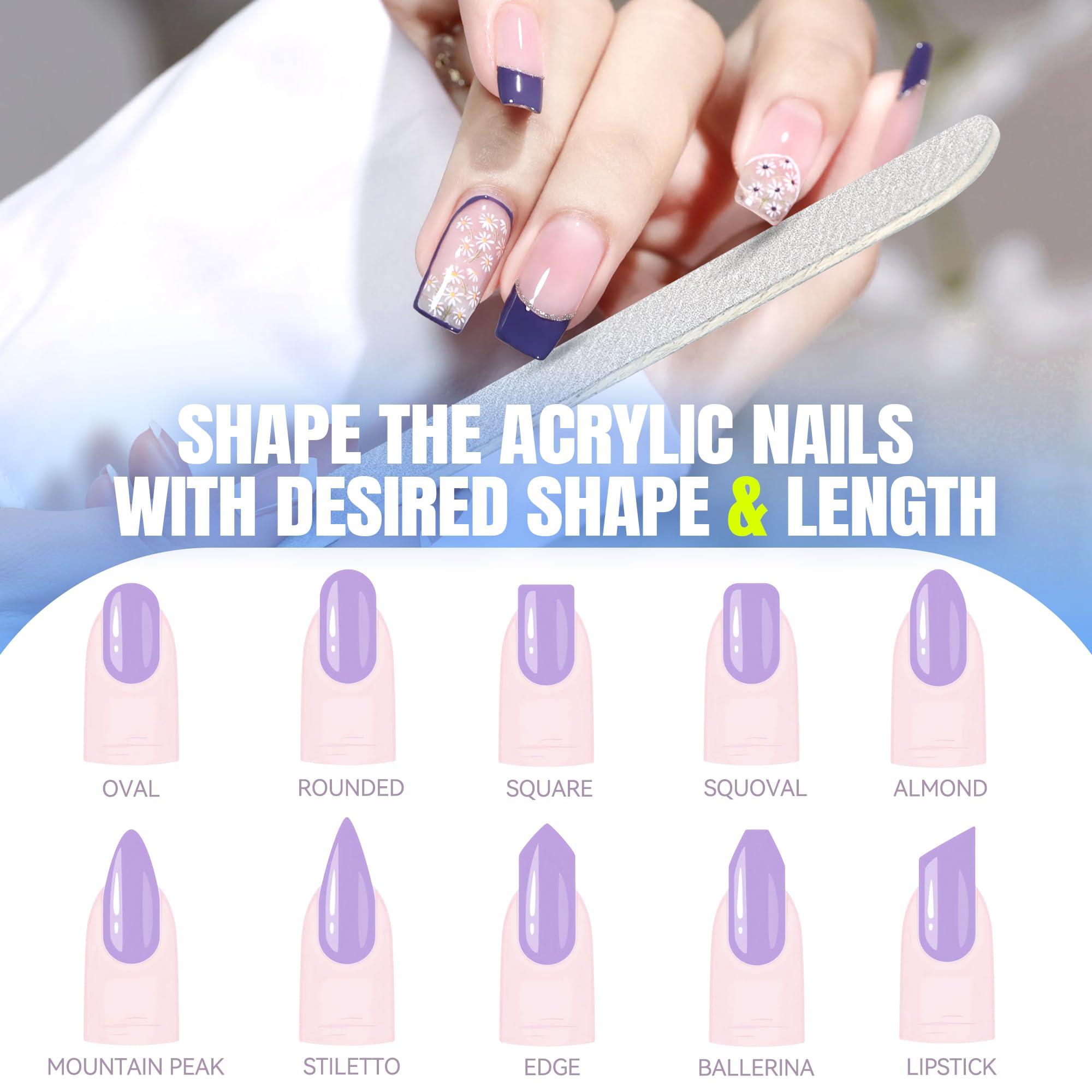 SALVMARY 5 Inch Small Disposable Zebra Nail Files 80/100 Grit and White Nail Files 80/100 Grit Bundle, Each Color 50 Pcs