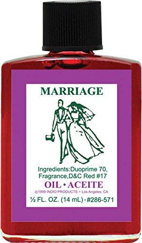 INDIO (1Pack) Indio Products Spiritual Anointing Oil- Marriage 1/2oz