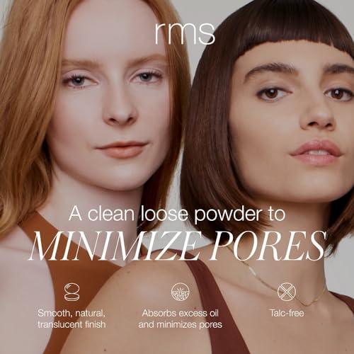 RMS Beauty RMS Beauty UnPowder, Finishing Powder Makeup, Pore Minimizer for Face, Talc Free Setting Powder, Translucent Powder, Loose Powder Makeup, Face Powder