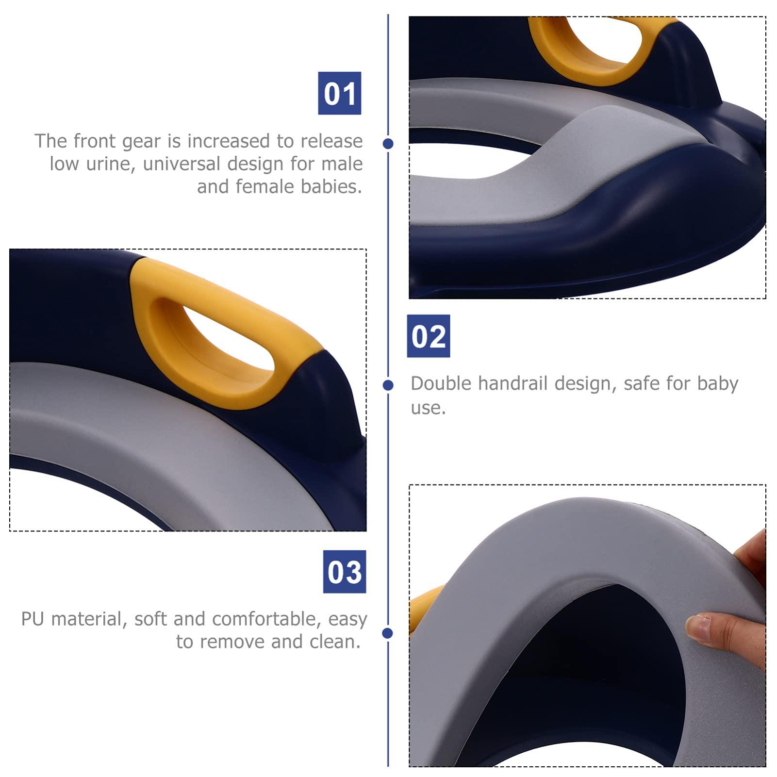 Healifty Healifty 1pc Toilet Seat Travel Toilet Potty Training Toilet Kids Portable Toilet Training Covers Potty Training Chair Potty Chairs for Boys Travel Potty Chair Toddler Large Training Set