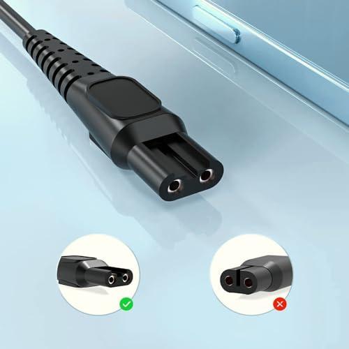 GUY-TECH Guy-Tech Global AC/DC Adapter Compatible with Philips Norelco 9170XLCC 9190XL 9190XLCC 9195XL CC5060 HQ8505/D 6000X 8000X 8500X Razor/Shaver Power Supply Cord