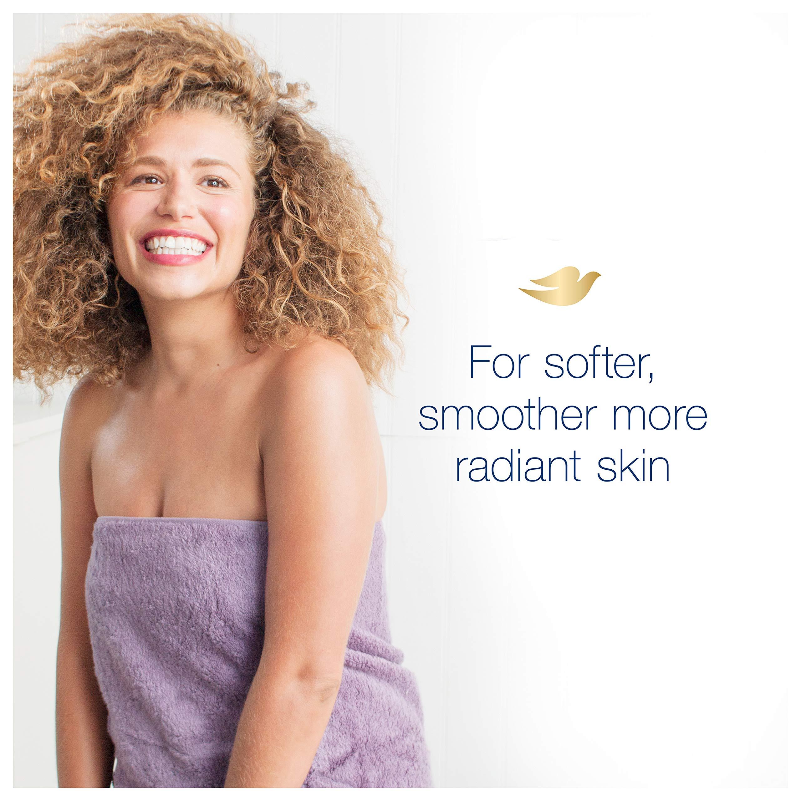 Dove Dove Beauty Bar Gentle Cleanser gor Softer and Smoother Skin with 1/4 Moisturizing Cream White Effectively Washes Away Bacteria, Nourishes Your Skin, 4 oz, 2 Bars