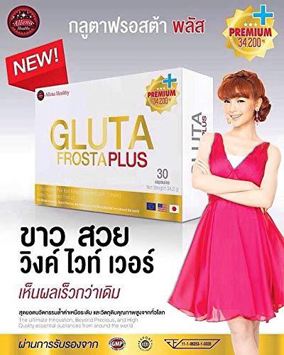 Gluta Frosta 2 pcs.Gluta Frosta PLUS 30 Capsules.For white skin, reduce wrinkles, acne, freckles, dark spots