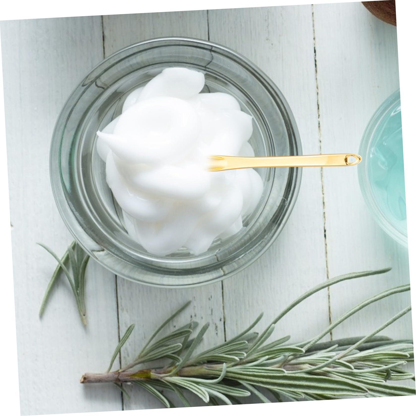 Angoily 15 Pcs Face Cream Scoop Eye Cream Scoops Makeup Dig Scoops Makeup Pick Spoons Face Cream Spoons Eye Cream Pick Sticks Mini Makeup Spoons Salon Eye Cream Spoons Makeup Cream Spoons