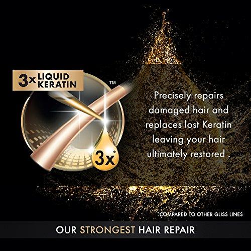 GLISS GLISS Leave-In Conditioner, Ultimate Repair Express Repair for Heavily Damaged Hair, 6.8 Fluid Ounces (Pack of 3)