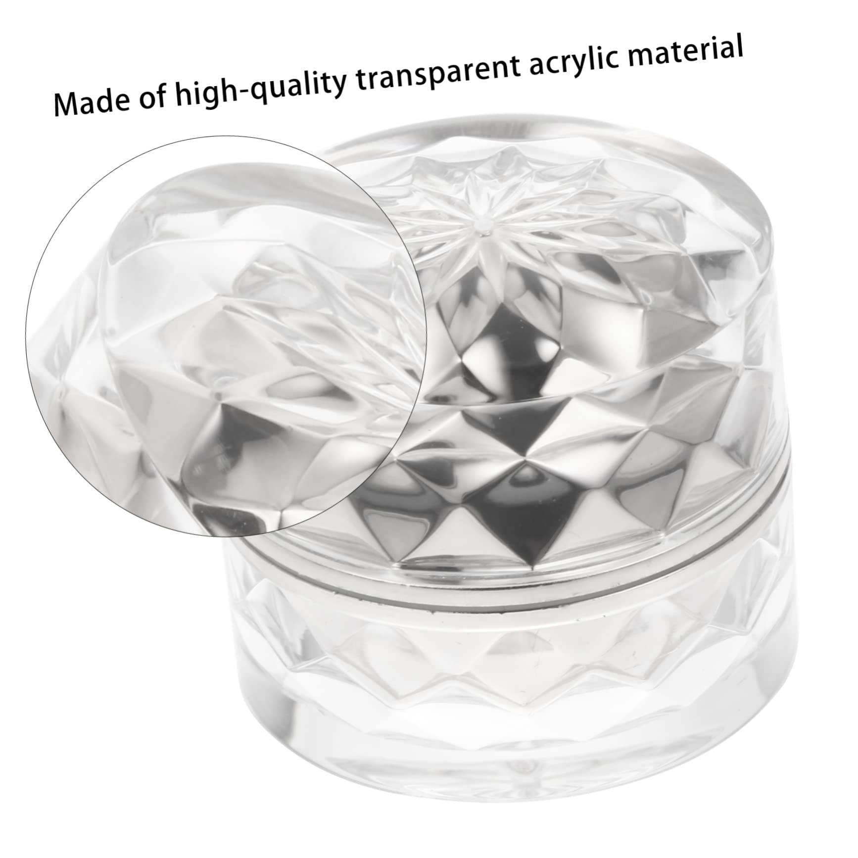 DOITOOL DOITOOL 6 Pack Acrylic Travel Jars Leak Proof 5g Mini Containers for Creams Cosmetics