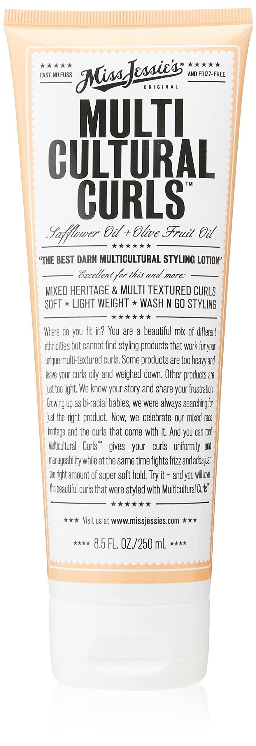 Miss Jessie\'s Miss Jessie\'s Multi Cultural Curls Unisex Cream 8.5oz & Coily Custard Unisex Emulsion 8.5oz