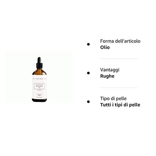 Dan-Dur Dan-Dur Bakuchiol Oil For Skin Care, Anti-Aging, Anti-Wrinkles, 100% Pure and Organic, Cold-Pressed (3.38 fl.oz.)