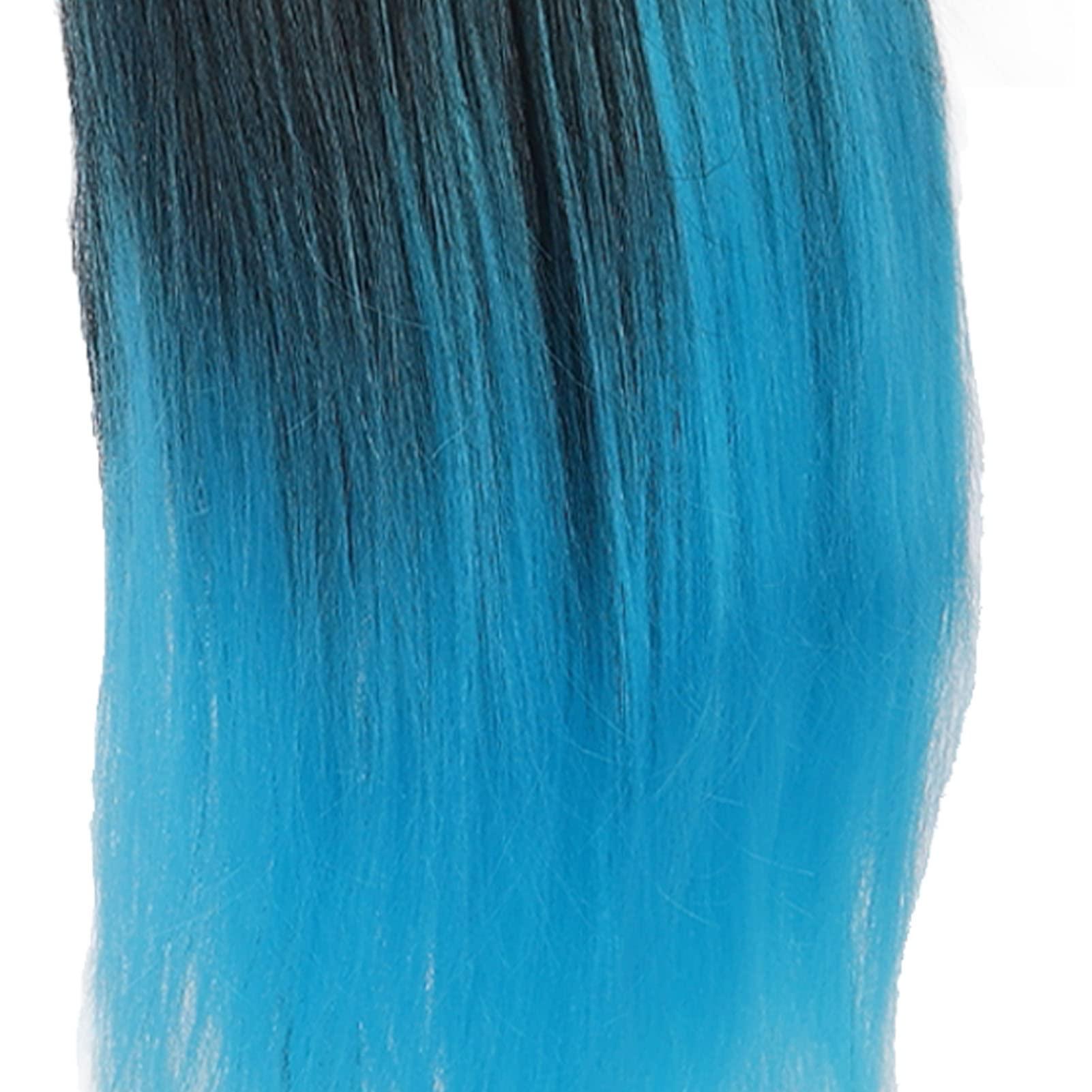 TITA-DONG Hair Mannequin Head, Hair Styling Training Head, Hair Styling Practice Head, Manikin Cosmetology Doll Head, Colorful Hair Braiding Practice Hairdressing Mannequin Head for Salon