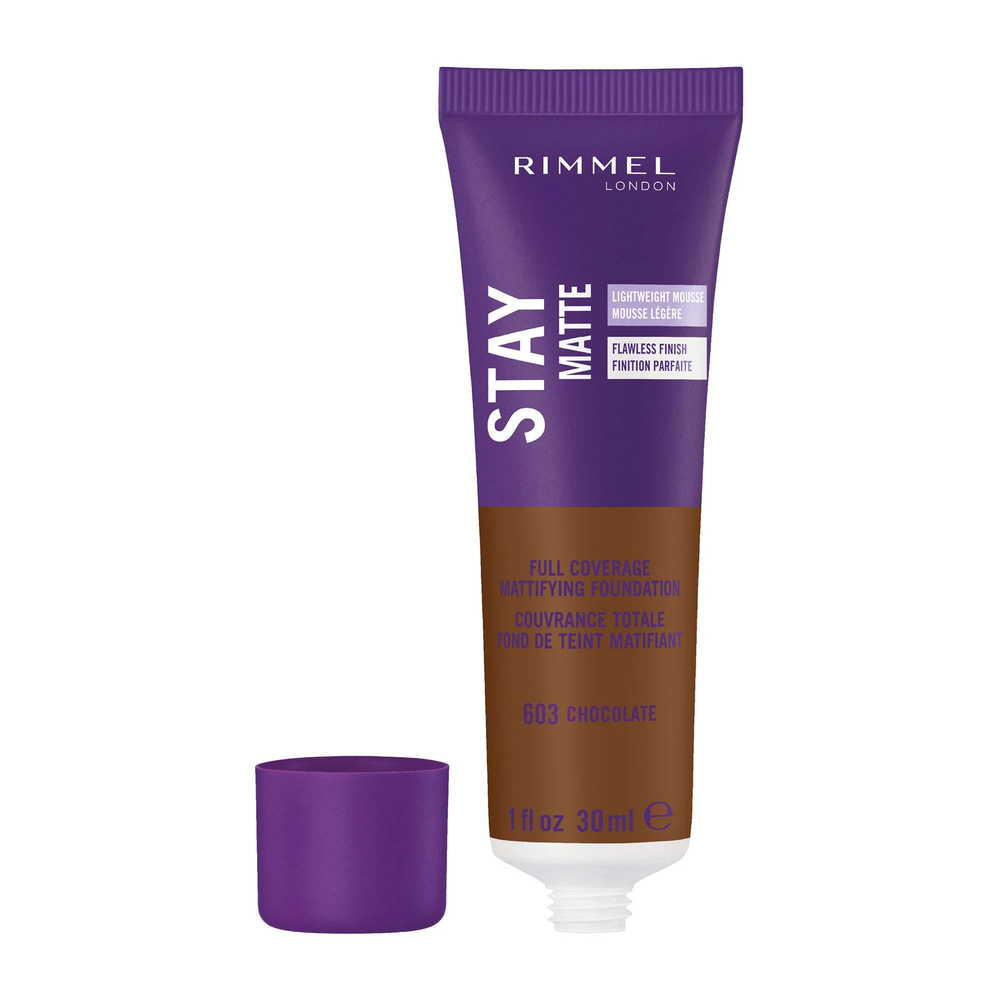 Rimmel Rimmel London Stay Matte Liquid Mousse - 305 Buff - Foundation, Lightweight, Shine Control, Oil-Free, 1oz