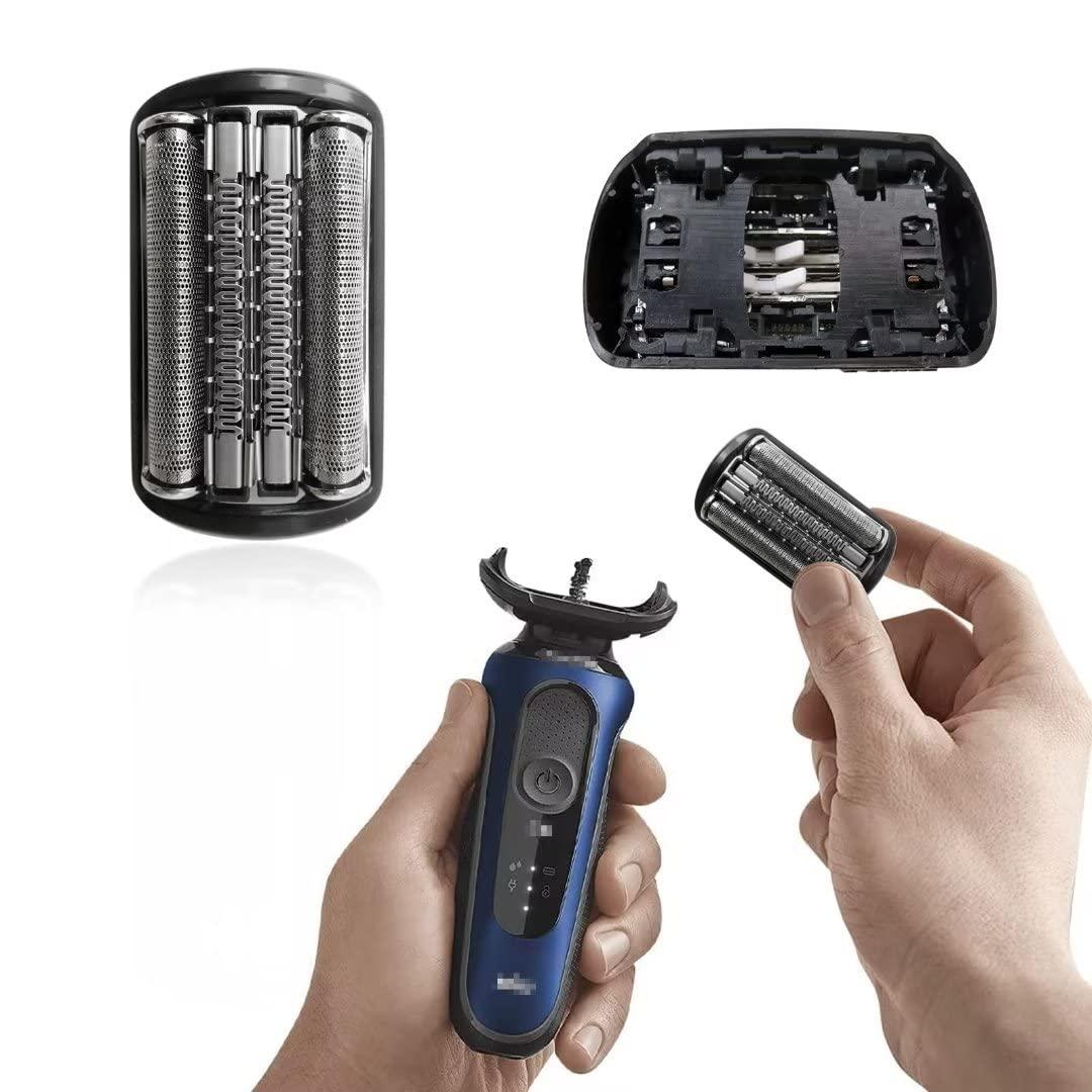 Gxcdizx 92B 92S 92M Electric Shaver Head Replacement for all Braun 9 Series Razors, Including 9290cc 9291cc 9370cc 9296cc etc. (Black)