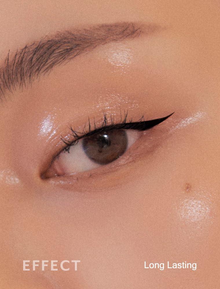 MIZON MIZON Liquid Vegan Eyeliner Long lasting Waterproof Smudge Proof sharp Tip Quick Dry Easy Cleansing Korean Make Up (0.02 Fl Oz)