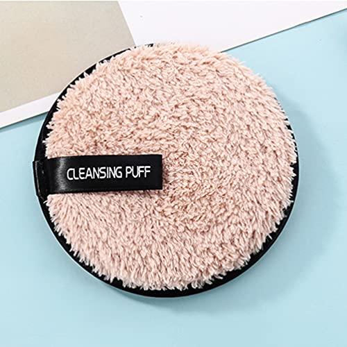 SOLUSTRE SOLUSTRE 3Pcs Makeup Remover Sponge Soft Makeup Powder Puff Reusable & Washable Beauty Cosmetic Clean Powder Puff for Women, White+ Coffee+ Black