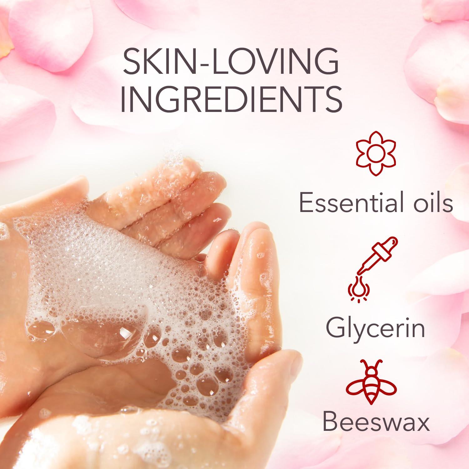 Maja Maja, Classic Soap Perfumed Soap Round and Luxurious Round Soap to Clean and Moisturize your skin Leaves Skin Beautifully Scented and Soft 3Pack of 3.5 Oz Bar Soaps, Rose, 3 Count, (Pack of 3)