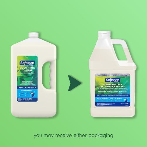 Softsoap Softsoap Soothing Clean Liquid Hand Soap Refill, Aloe Vera Scent, 1 Gallon (201900) (792739)