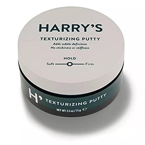 Harry's Harry's Texturizing Putty, Adds Subtle Definition, Medium Hold, 2.5 oz Bottle x2