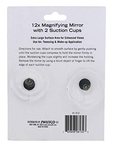 Swissco Swissco Mirror Magnifying 12X With Suction (3 Pack)