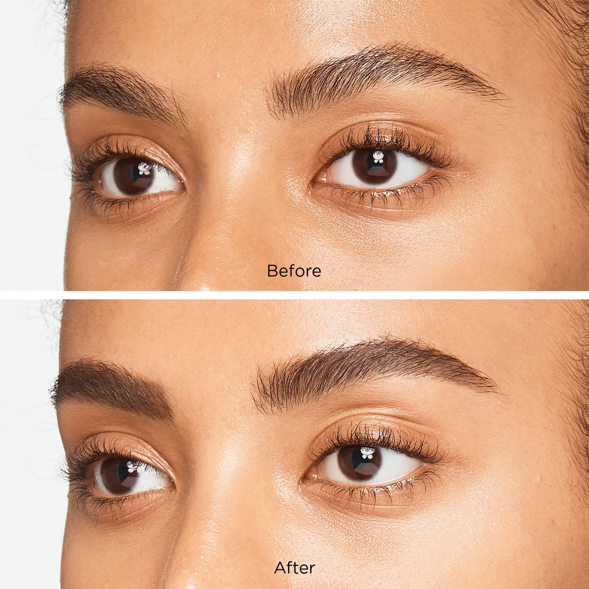 JOAH JOAH Brow Down To Me Dual Brow Pencil and Gel, Triangular Tip, Tinted Gel, Long-Lasting Vegan Formula, Smudge-Free Pencil Tip, Lightweight, Water-Resistant, Black Brown