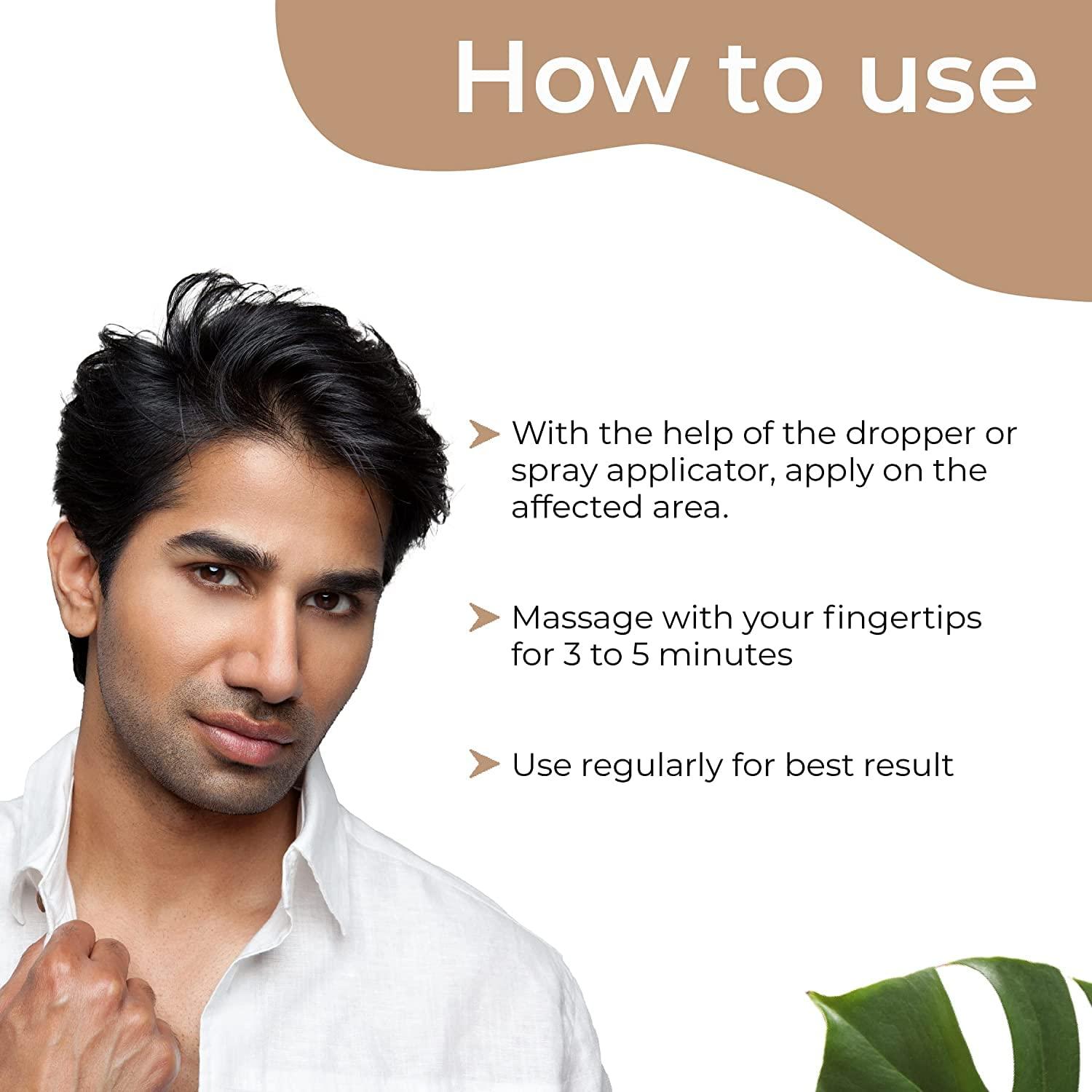 Kavir Kavir Procapil Hair Growth Vitalizer, Prevents Hair Fall, Promotes Hair Growth & Nourishes Hair Follicles, Powered With 3% Redensyl | Paraben, SLS & Sulphate Free (60 ml - Pack of 1)