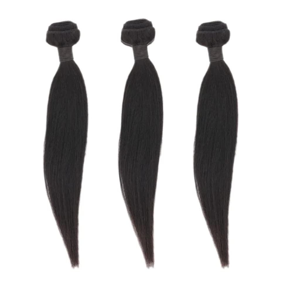 L.A. Hair Sisters Virgin Hair Malaysian Silky Straight Bundle Deals 18\" 20\" 22\"