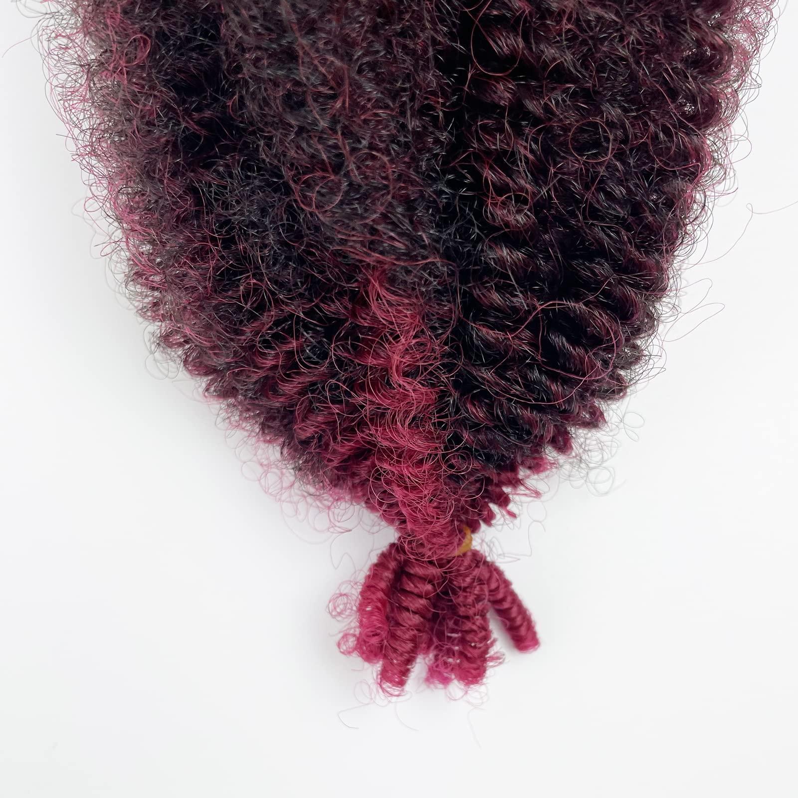 poetically Marley Twist Braiding Hair 16 Inch Pre-Separated Springy Afro Twist Hair 8 packs Wrapping Hair for Soft Locs Afro Twist Crochet Hair Braids Spring Twist for Black Women(16 Inch, T1B/BUG#)