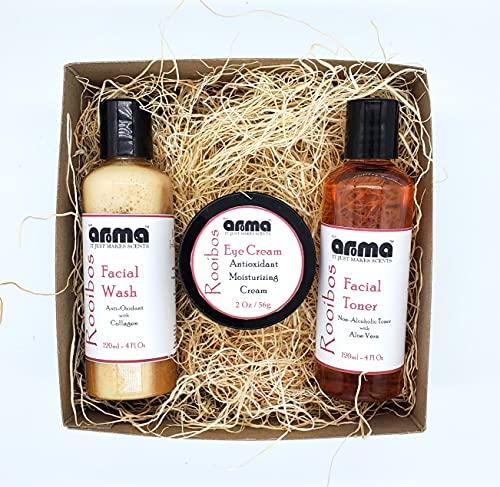 Our Aroma Our Aroma Rooibos Anti Aging Eye Cream | Natural, 100% Vegan & Cruelty Free | For Dark Circles, Puffy Eyes and Wrinkles | Dermatologist Tested Moisturizer for All Skin Types