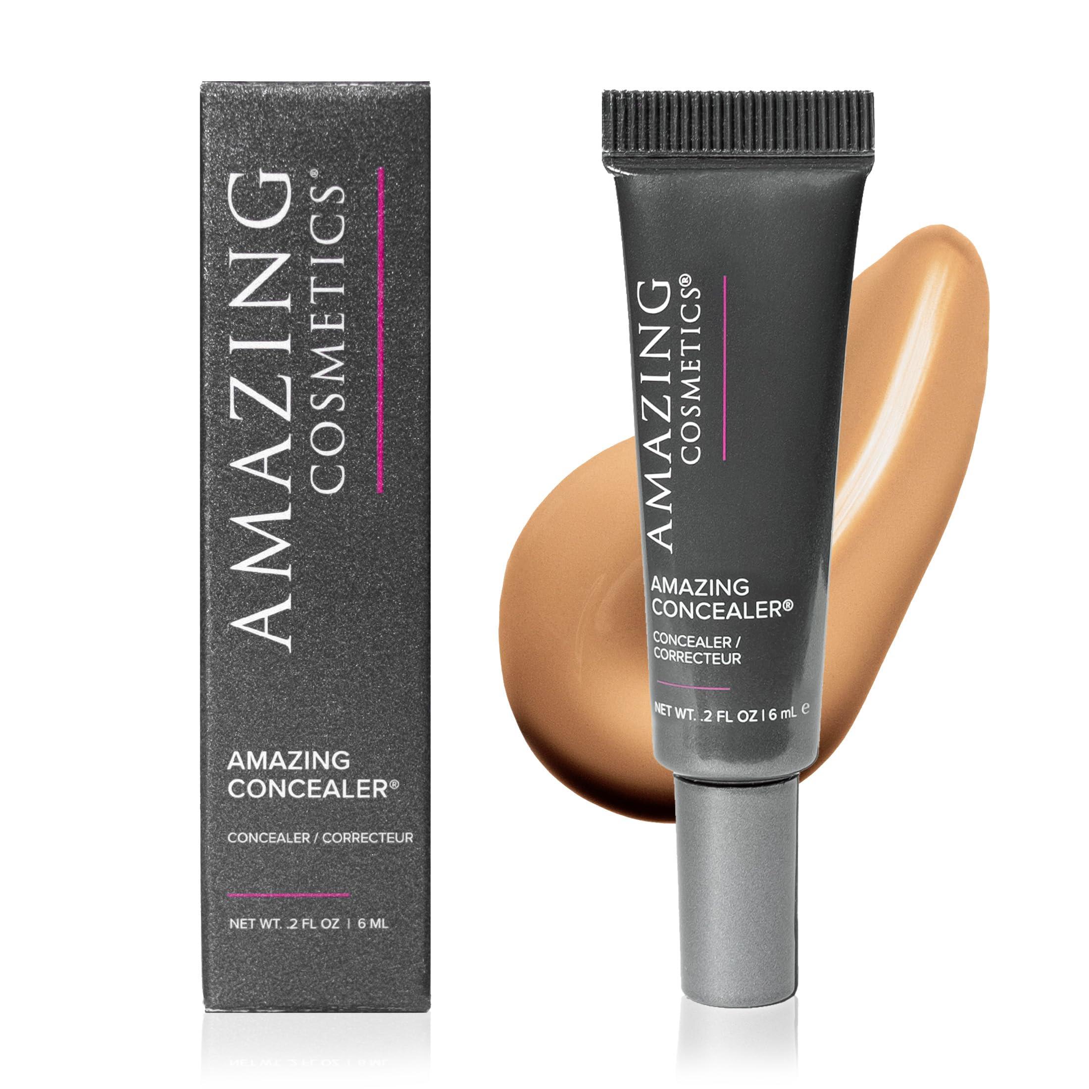 AmazingCosmetics AmazingCosmetics Amazing Concealer, multipurpose full coverage concealer 0.2 oz, Tan Golden