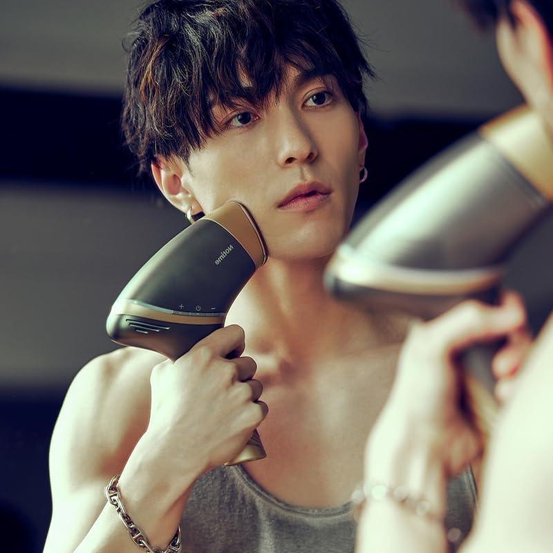 icelady icelady Cooling Hair Removal Device, Hair Removal for Women and Men, Painless Permanent Hair Removal System on Full Body, Black