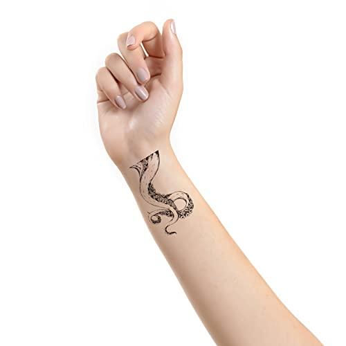 Dopetattoo Dopetattoo 6 Sheets Temporary Tattoo Octopus Tentacles Fake tattoos Hand Tattoo design for Man Woman Adults teens
