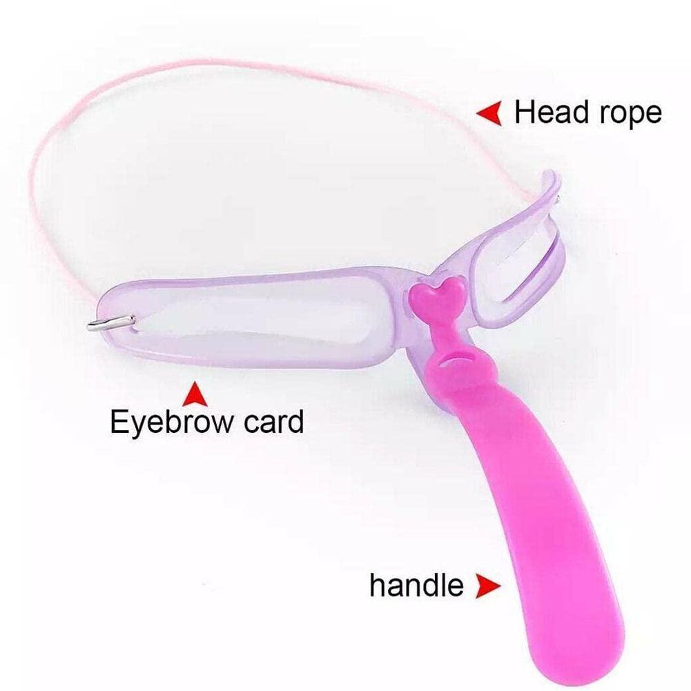 Generic Eyebrow Stencils, Eyebrow Template,8 Styles Eyebrow Template DIY Grooming Eyebrow Shaping Kit,Eyebrow Stencil with Handle and Strap
