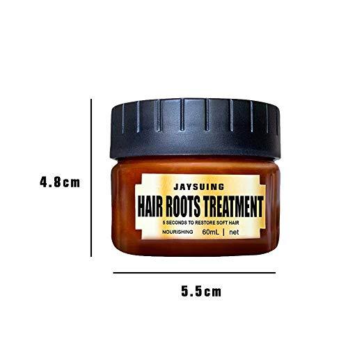 BYIA Hair Mask,BYIA 60ml Magical keratin Hair Treatment Mask 5 Seconds Repairs Damage Hair Root Hair Tonic Keratin Hair & Scalp Treatment