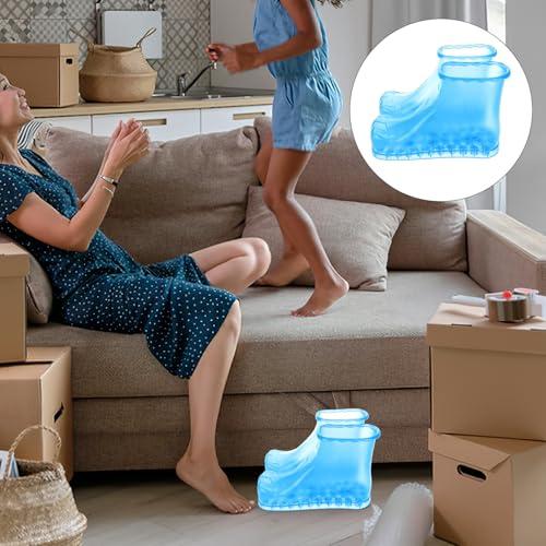 Healeved Healeved Massage Foot Bath Shoes Foot Soaking Bath Basin Foot Soak Tub Foot Soaker Foot Spa Shoes Pedicure Bucket for Home A