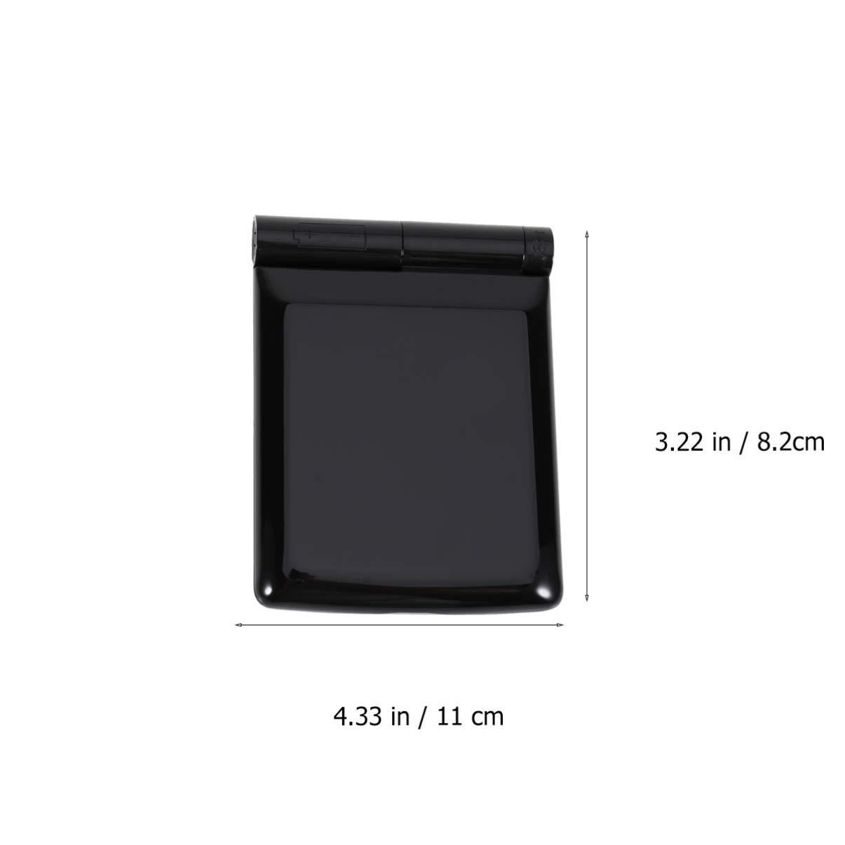 HEALLILY HEALLILY Mini Folding Mirror with LED Lights Handheld Mirror Portable Compact Vanity Handheld Mirror for Travel Camping Home