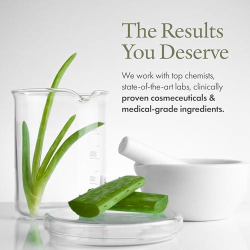 emergin C emerginC Crease Ease Gel - Intensive Age Fighting Facial Gel with Peptides, WItch Hazel + Sweet Almond (1 Ounce, 30 ml)