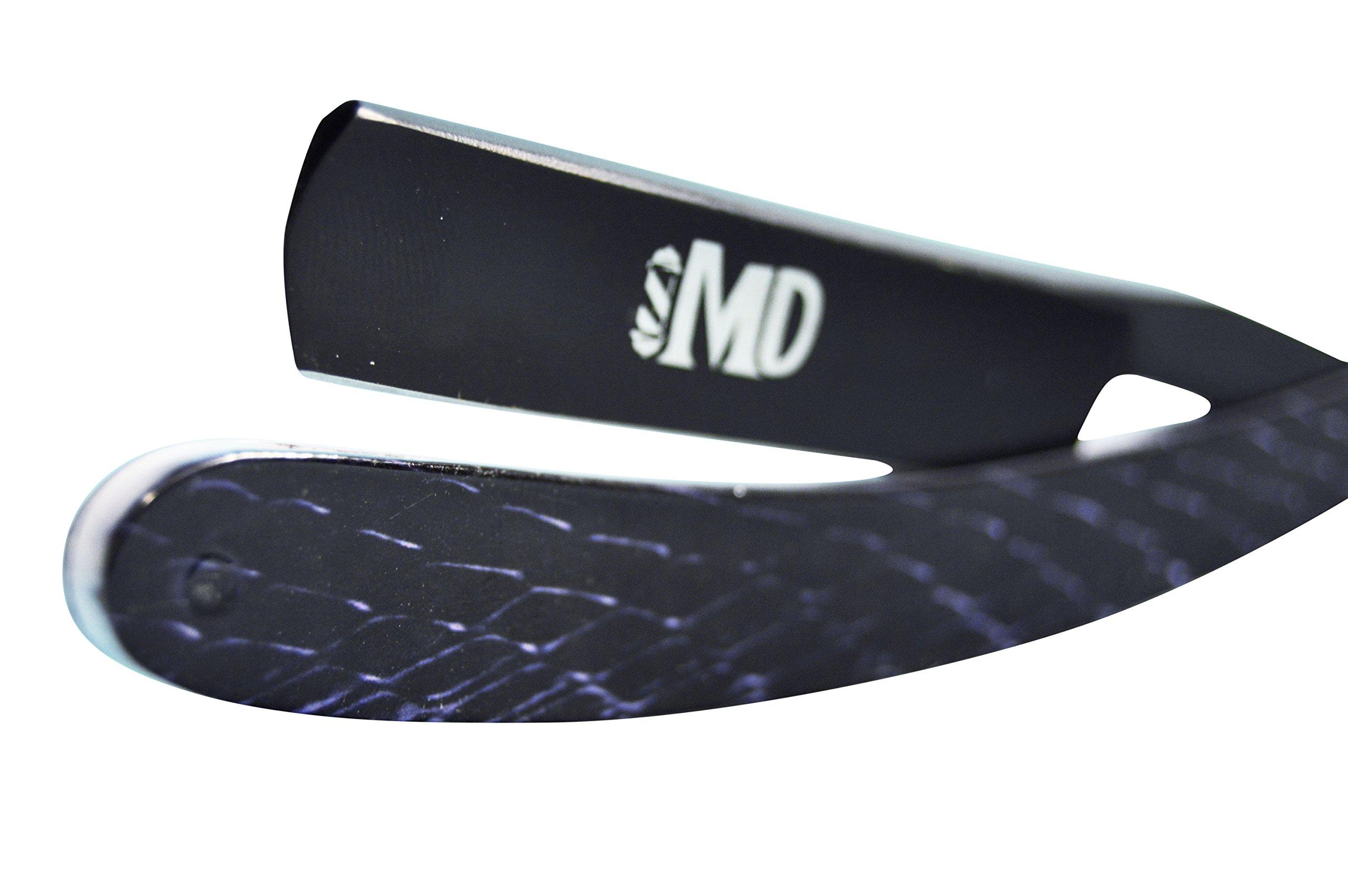 MD Barber ~Shave Ready~ MD Black Cobra Straight Razor (Black)