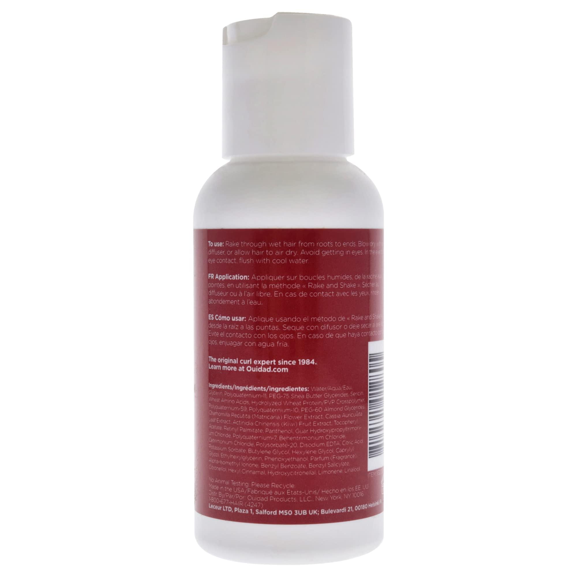 Ouidad Ouidad Advanced Climate Control Heat & Humidity Stronger Hold Gel Travel Size - 2.5 fl oz, Anti-Frizz Nano Technology, Styling Gel, Prevents Flyaways & Frizz, Crunch-free Hold, For All Curl Types