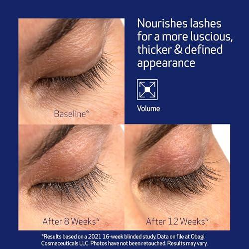Obagi Medical Obagi Nu-Cil Eyelash Enhancing Serum Nourishing Lash Serum with Biotin for Thicker & More Defined-Looking Lashes 0.1 oz, Pack of 2