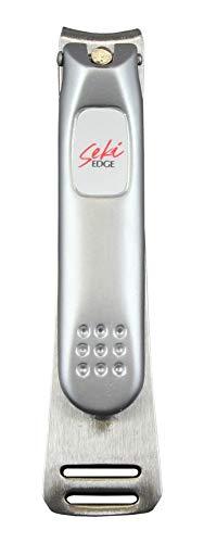 Seki EDGE Seki Edge Nail Clippers (SS-106) - Stainless Steel Fingernail Clippers for Men & Women - Sharp Cutting Edges for Thick Nails - Professional & Home Use - Made in Japan