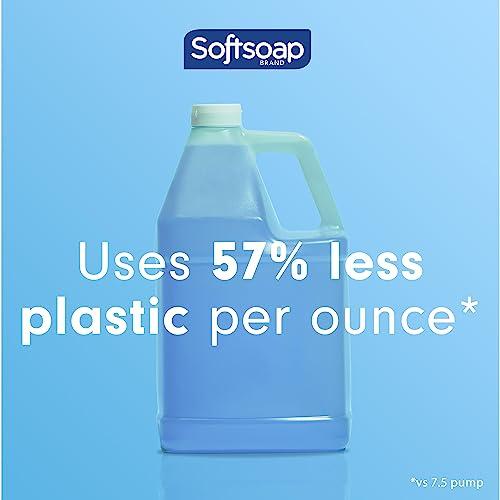 Softsoap Softsoap Antibacterial Liquid Hand Soap Refill, Refreshing Clean, Moisturizing Hand Soap, 1 Gallon (Pack of 4)