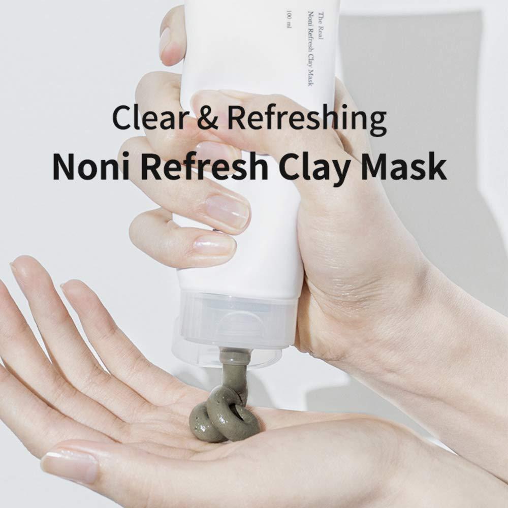 celimax celimax The Real Noni Refresh Clay Mask | Clarifying Deep Pore Cleansing, Hydrating, Pore Minimizer, For Oily Combination Skin, Blackhead, Korean Face Mask,120g