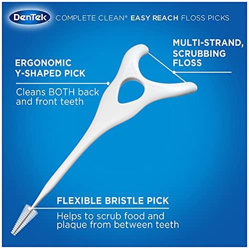 DenTek DenTek Comfort Clean Sensitive Gums Floss Picks, 75 Count (pack of 6)