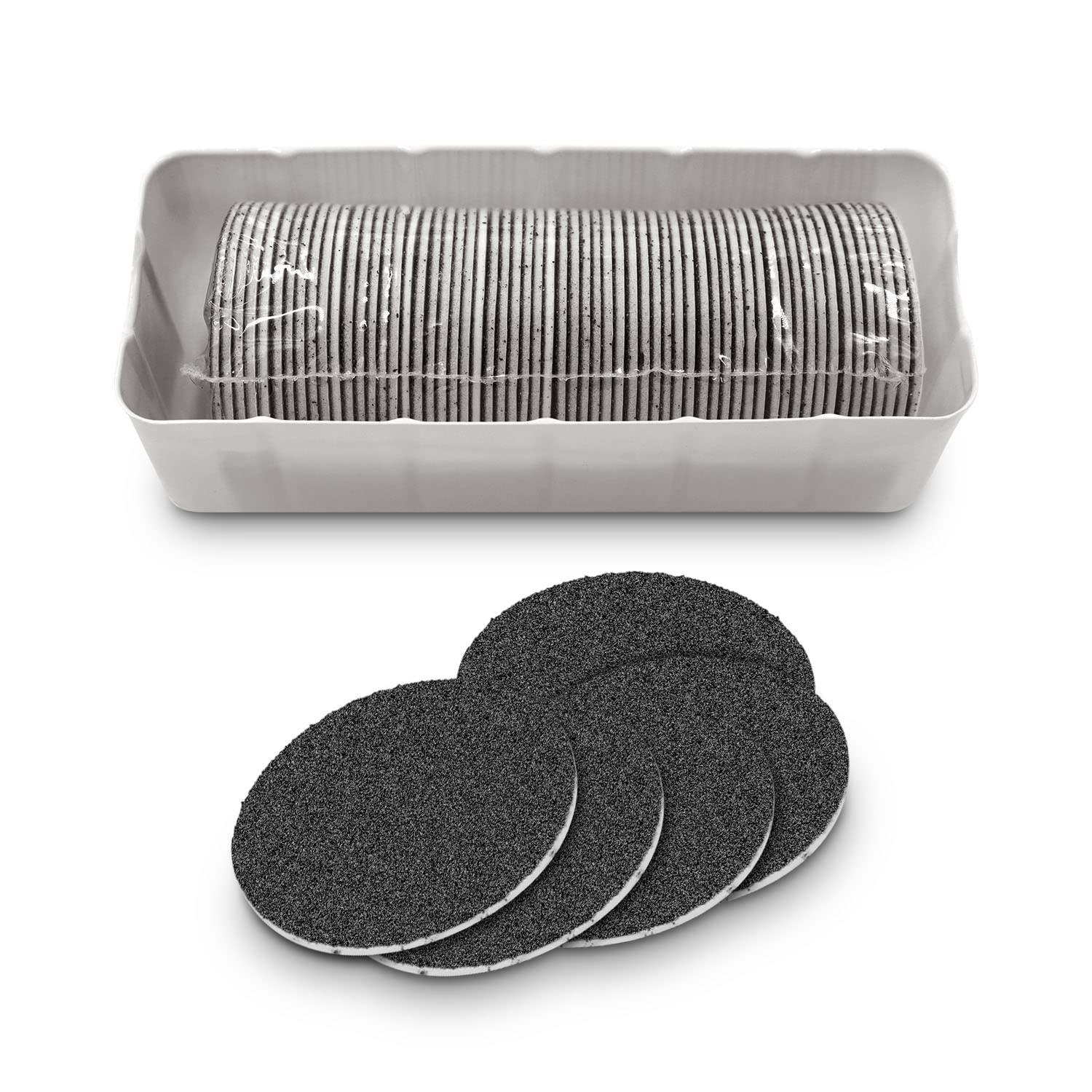 Dr.Pedi Dr.Pedi 60pcs 80 Grit Coarse Sand Replacement Sandpaper Electric Foot Callus Remover Feet Discs Professional Pedicure Foot File for Women Men Dead Dry Hard Skin Calluses