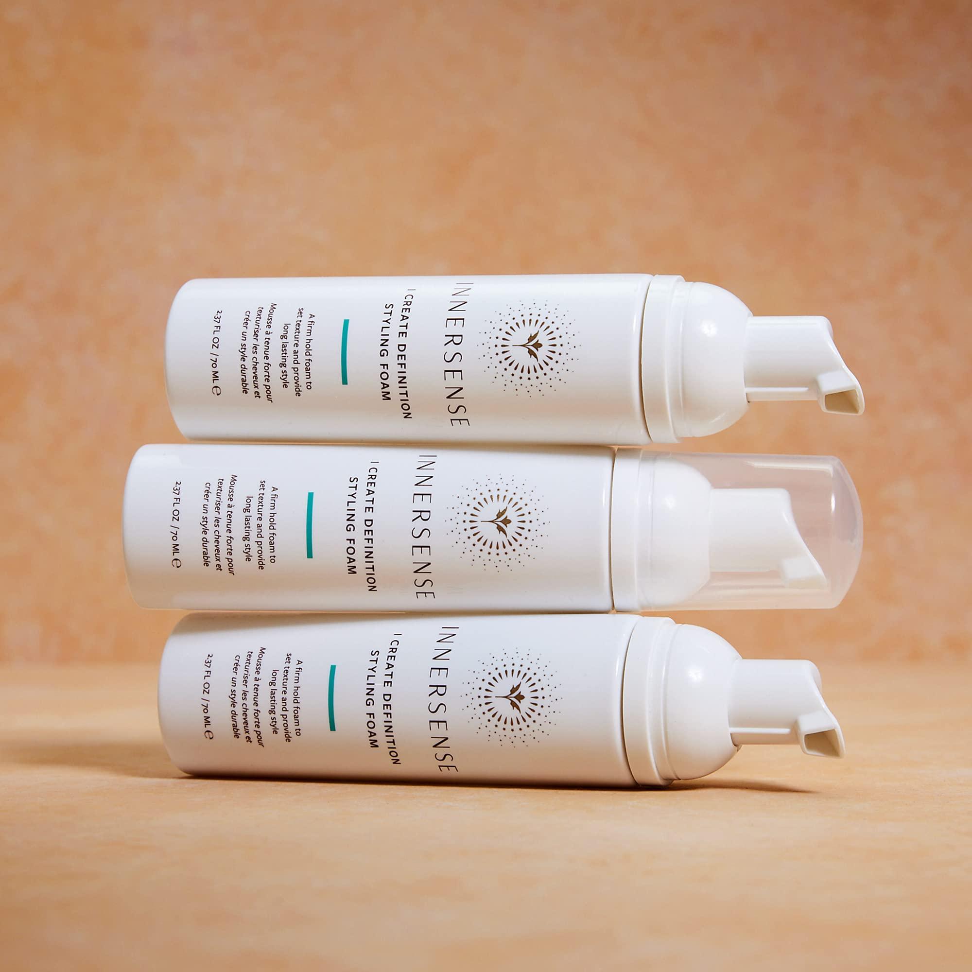 INNERSENSE INNERSENSE Organic Beauty - Natural I Create Definition Styling Foam | Clean Haircare For Long-Lasting Curls (6 fl oz | 177 ml)