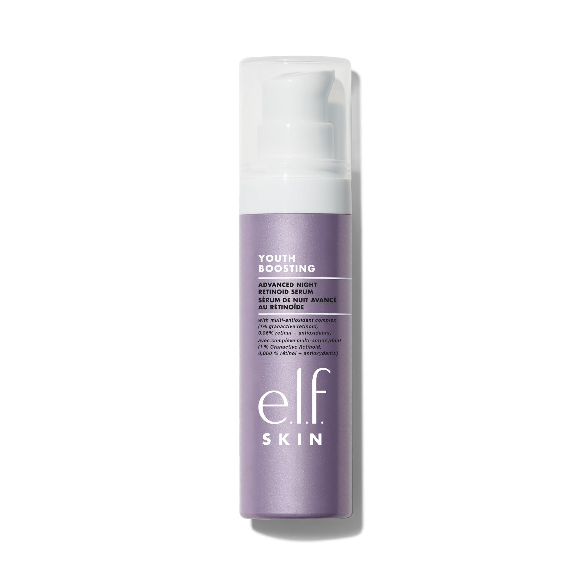 e.l.f. e.l.f. SKIN Youth Boosting Advanced Night Retinoid Serum, Anti-Aging Serum For Reducing Appearance of Fine Lines & Wrinkles, Vegan & Cruelty-Free