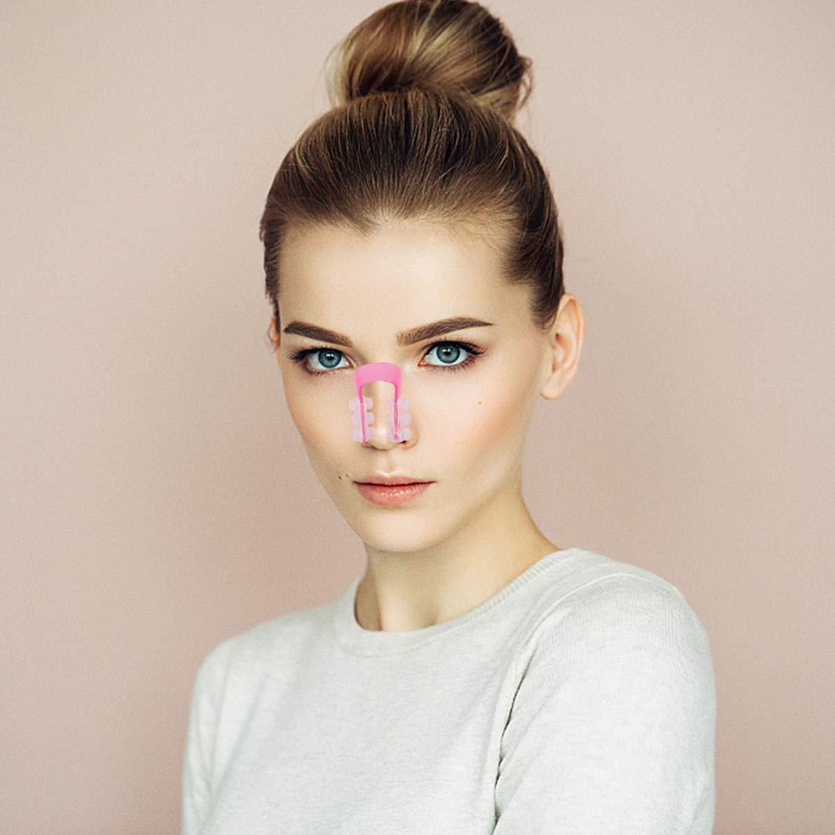 NOLITOY NOLITOY 4pcs Nose Slimmer Clip Nose Lifter and Shaper Nasal Bridge Nose up Clip Nose Higher Clip Nose Slimming Shaper Nose Lifter Shaper Nose Shaper Miss Big Nose Beauty Products