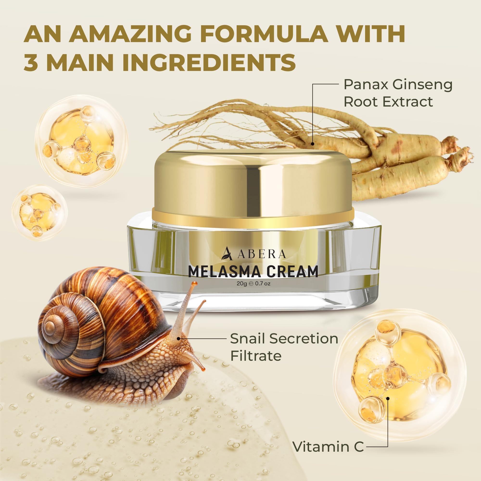 ABERA ABERA Dark Spot Remover for Face: Dark Spot Corrector for Age Spot Sun Spot Freckles Melasma Brown Spot - Faded Spot Correcting Cream for Face Hands (3 Boxes)