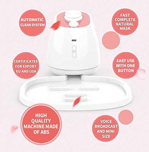 ITSII BEAUTY Itsii DIY Skin Care Face Mask Machine Maker Set with Collagen Effervescent Tablets, Portable At Home Beauty Spa Fully Customizable with Natural Fruits Vegetables Skincare Use for Full Face Neck Hand,