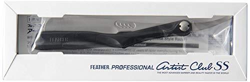 Feather Feather Artist Club Black SS Folding Handle Razor