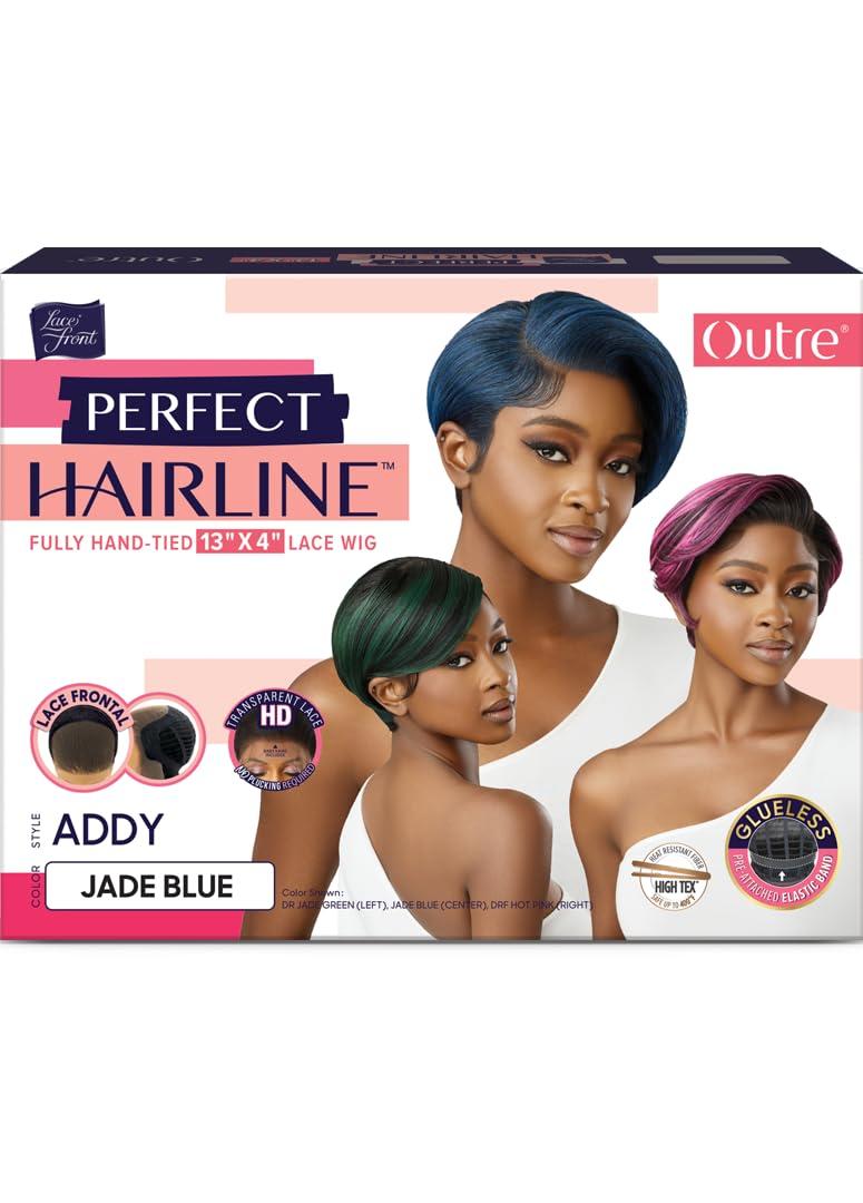 Outre Outre Lace Front Wig - Perfect Hair Line 13X4 - Addy (1B)