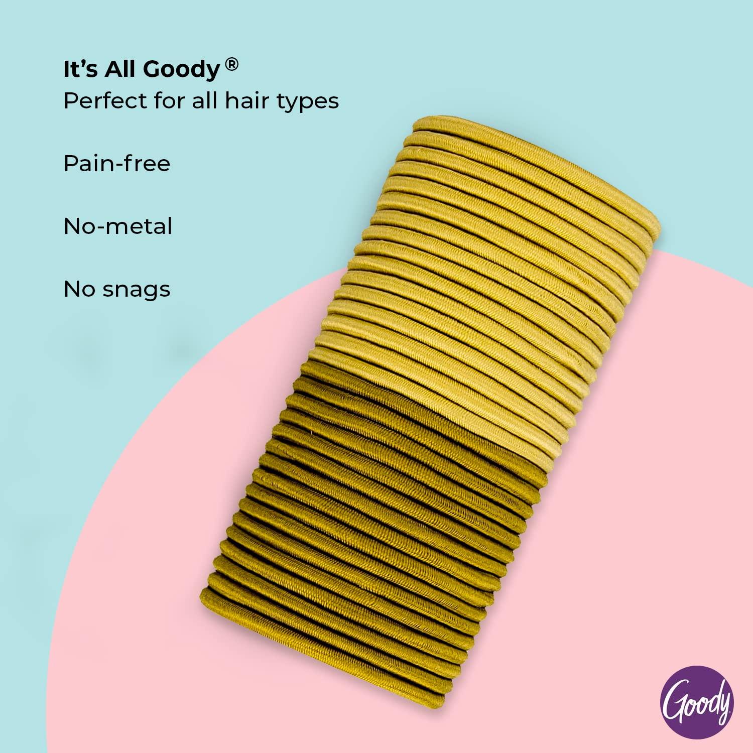 GOODY Goody 32 Blonde and 250 Clear Ouchless Elastic Hair Ties